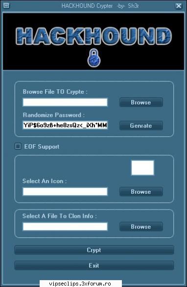 hackhound crypter once again got some time and here your free fud crypter guyzhave fun.file