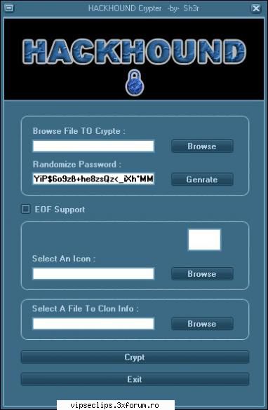 Hackhound Crypter - Once again i got some time and here is your free - � Hacking Tools �