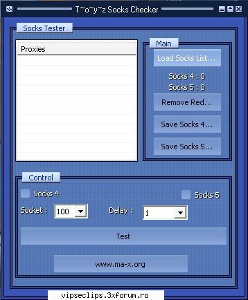 Toyz Socks Checker - Proxy - Scan virustotal: Dowloand - � Hacking Tools �